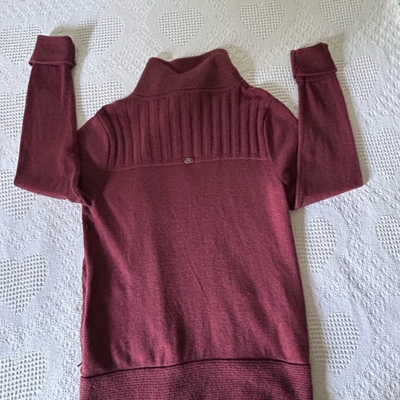 Maroon Women's Jacket - Picture 4 of 12